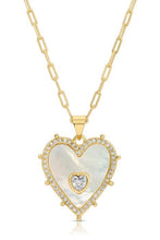 Vivian Pearl Heart Necklace | PREORDER - Bandit and the Babe