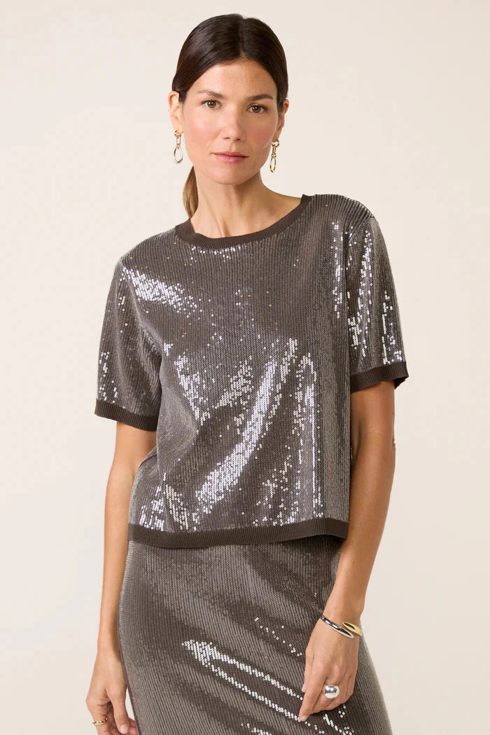 SPARKLE SEQUIN SWEATER