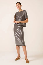 SPARKLE SEQUIN PENCIL SKIRT