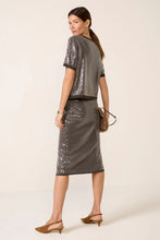 SPARKLE SEQUIN PENCIL SKIRT