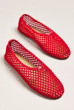 Front view of Coconut by Matisse Marta mesh ballet flats with breathable mesh upper