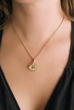 Pegasus Gold Coin Pendant Necklace