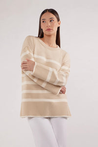 elliot stripe sweater matty m