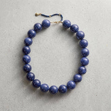 Lyonlee - Multicolor Oversized Beaded Statement Necklace: 6