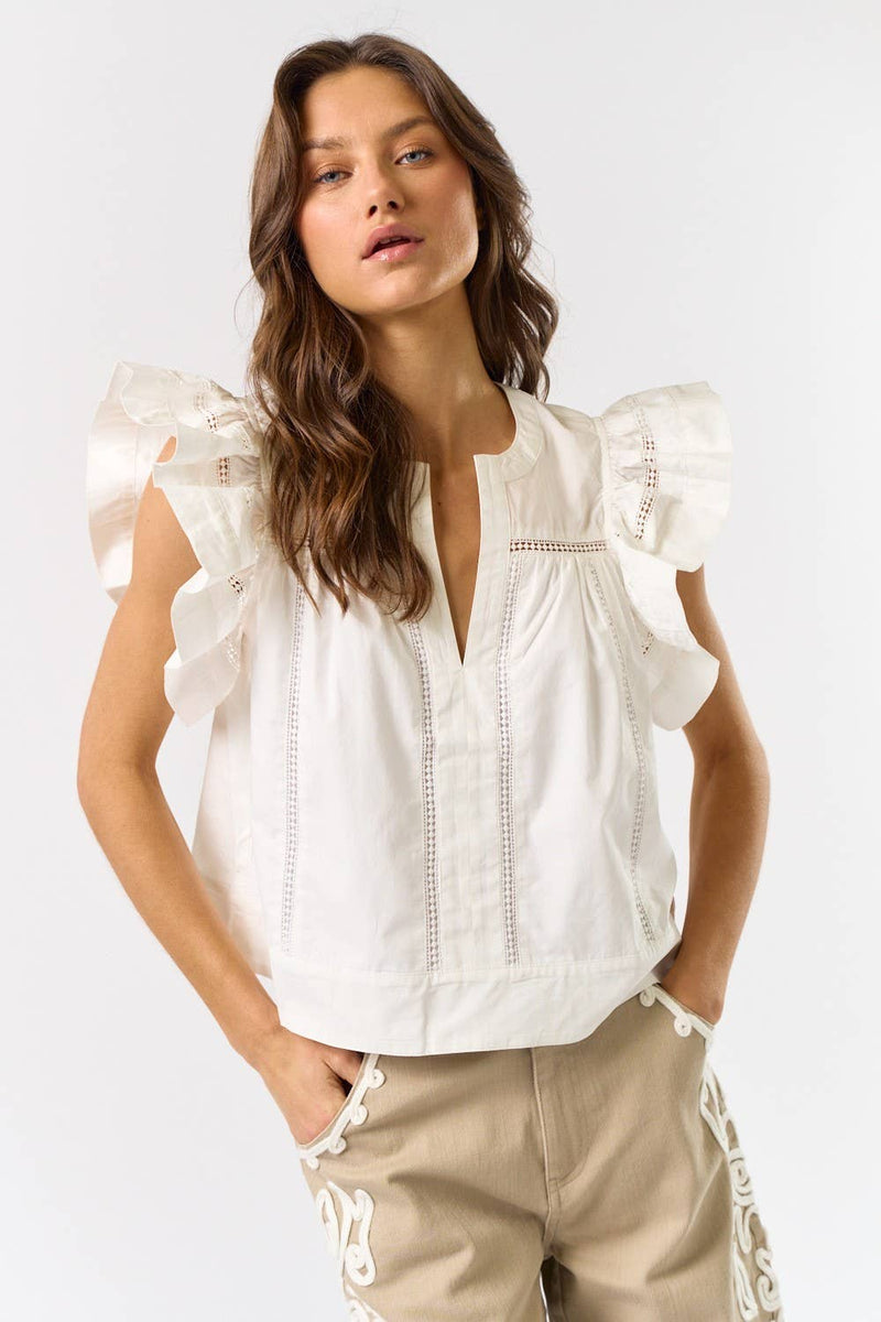 Farah Flare Top
