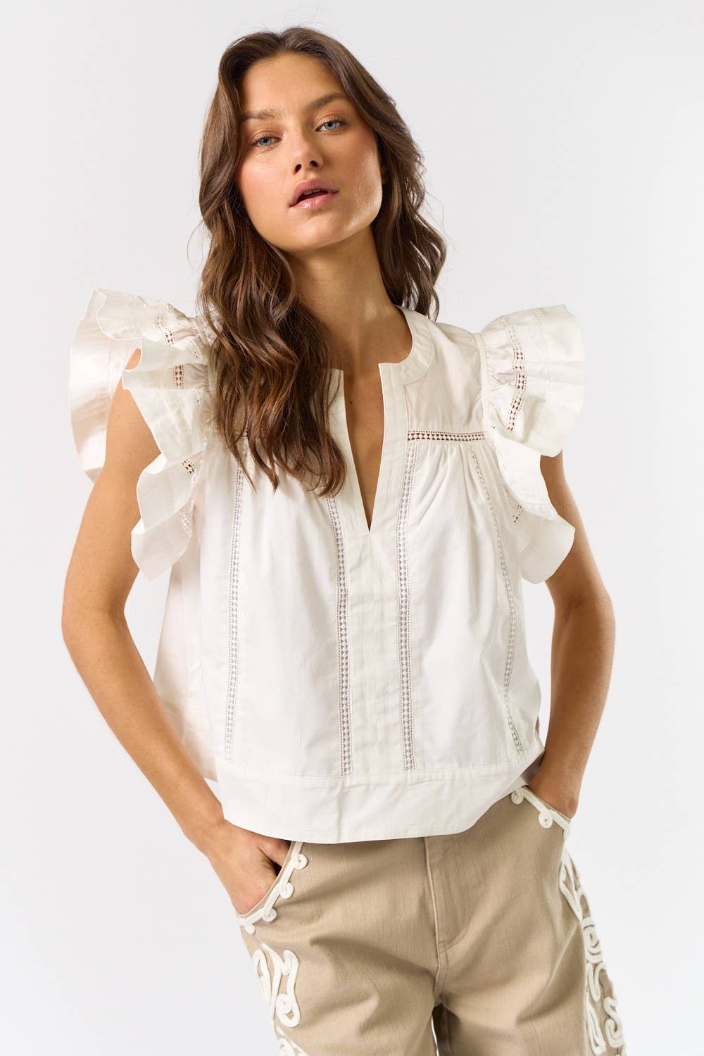 Farah Flare Top