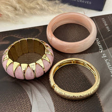 Lyonlee - Resin Statement Cuff Bracelet: 5