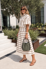 The Willa Tiered Midi Skirt