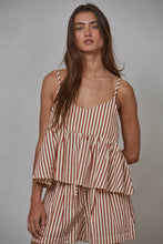 Ellah Striped Peplum