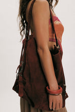 WTF Dallas Distressed Leather Bag