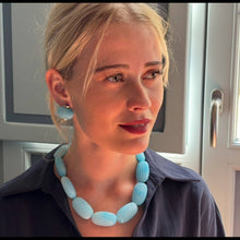 Michael Nash Jewelry - Renata Large Turquoise Resin Bead Choker