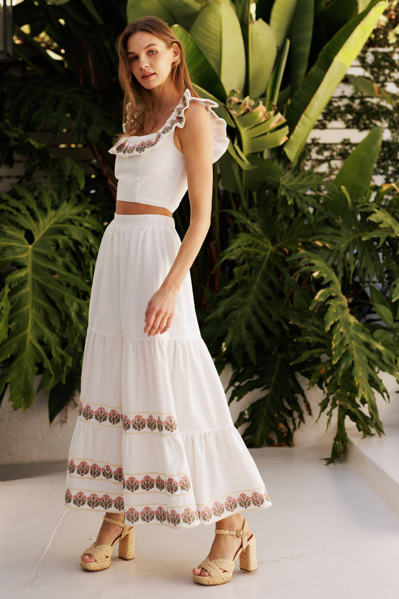 Gaia Tiered Skirt