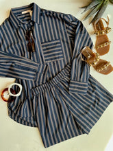 Hunter Stripe Oversized Shirt