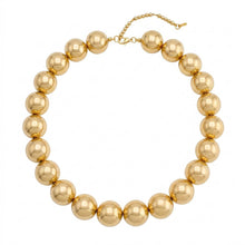 Lyonlee - Multicolor Oversized Beaded Statement Necklace: 4