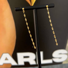 CHANSUTTPEARLS - DAINTY CHAIN EARRINGS