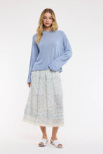 Wishlist Apparel - LIGHTWEIGHT ROLLED HEM SWEATER / WL25-12104: MELON / L