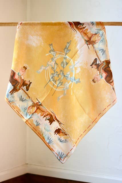 Silas Silk Tencel Scarf