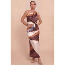 Luxxel - SUNNY ISLES TIE DRESS: MULTI / S-M-L(2-2-2)