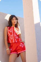 Poppy Punch Vest
