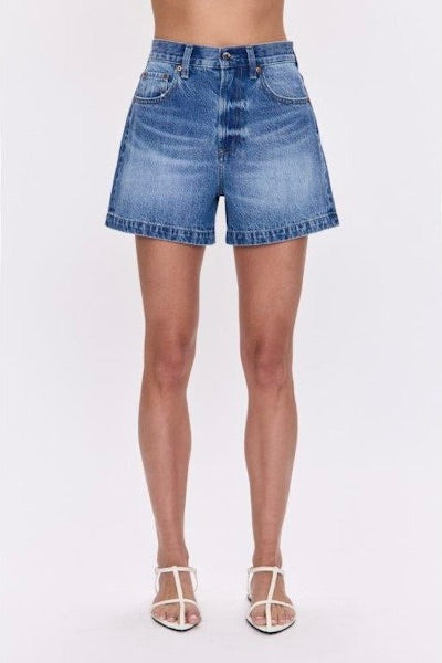 Saige High Rise A-line Short