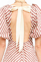 Misha Poplin Puff Sleeve Maxi