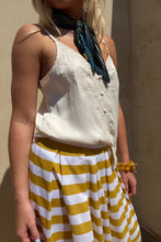 Anya Button Front Embroidered Cami