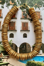 Gold Coconut Shell Necklace