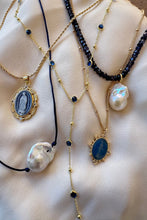 Bezel Gemstone Lariat