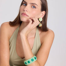 Michael Nash Jewelry - Michelle Light Jade And Dark Jade Bangle