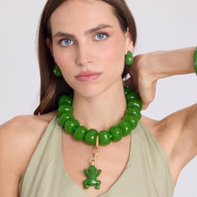 Michael Nash Jewelry - Rosamund Green Resin Pierced Earrings: Pierced