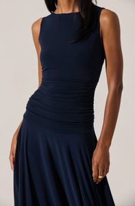 ASTR the Label Melisandre Dress featuring sculpted fit and soft drape skirt