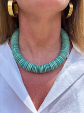 Turquoise Coconut Shell Necklace