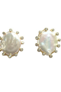 mother of pearl lexi stud earring