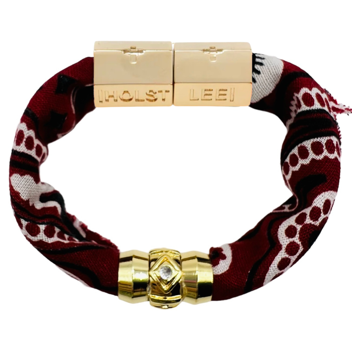 Bandana Bracelet - Maroon