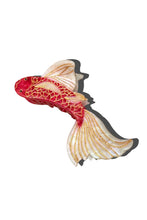 Hand-painted Koi Fish Claw Hair Clip