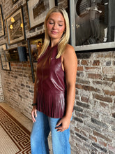 Holli Faux Fringe Top