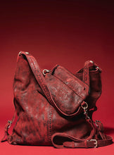 WTF Dallas Distressed Leather Bag
