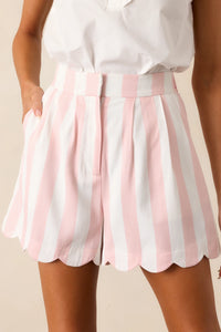 Sophia Scallop Shorts
