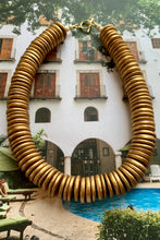 Gold Coconut Shell Necklace