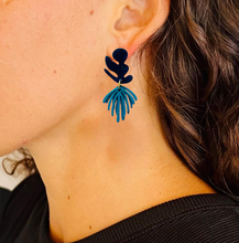 Matisse Earrings - Navy/Blue