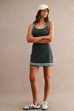 Courtside Contrast Dress | Preorder