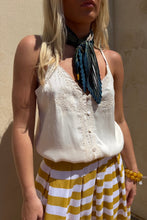 Anya Button Front Embroidered Cami