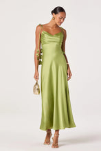astr the label hera satin maxi dress
