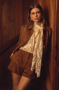 Jude Faux Suede Shorts