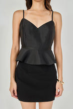 Bubble Peplum Top