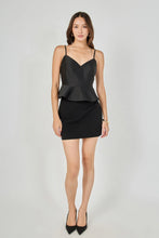 Bubble Peplum Top