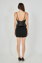 Bubble Peplum Top