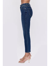 lennon crop boot dark wash pistola denim