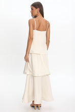 Layered Flowy Maxi Dress, Ivory