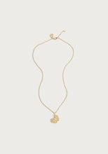 Anabel Aram Butterfly Gold Necklace, full chain and pendant view